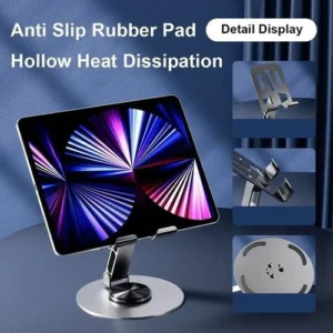 Mobile holder with infinite rotation