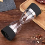 Manually adjustable thickness grinder