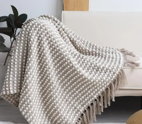 Warm and cozy couch blanket