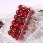 36pc holiday decoration balls