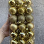 Christmas ball ornaments set