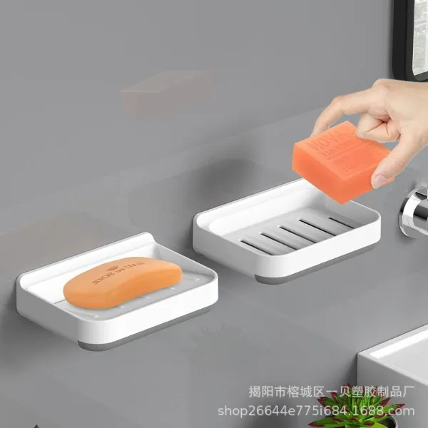 One-tier soap dish design