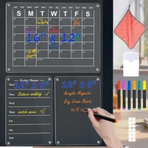 Magnetic Fridge Planner Set