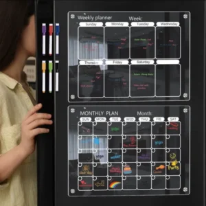 Monthly and weekly organizer