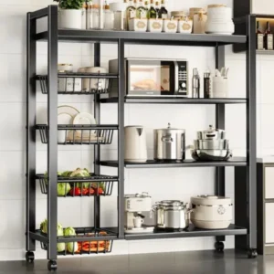 Strong kitchen utility rack