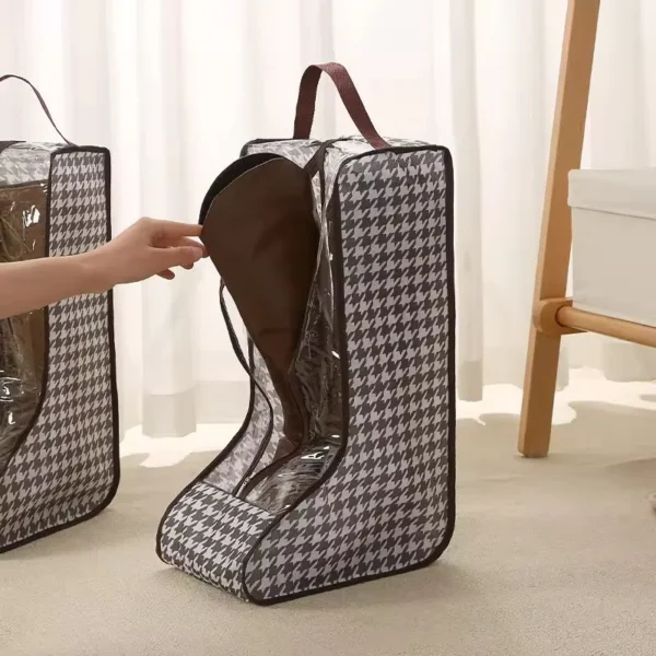 Zippered footwear organizer