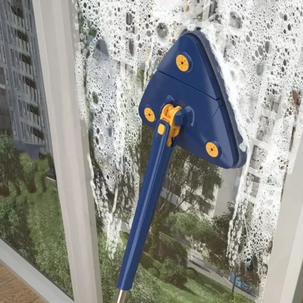 Extendable wall mop