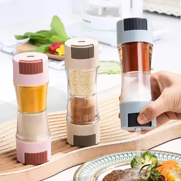 2 in 1 Salt and Pepper Shaker