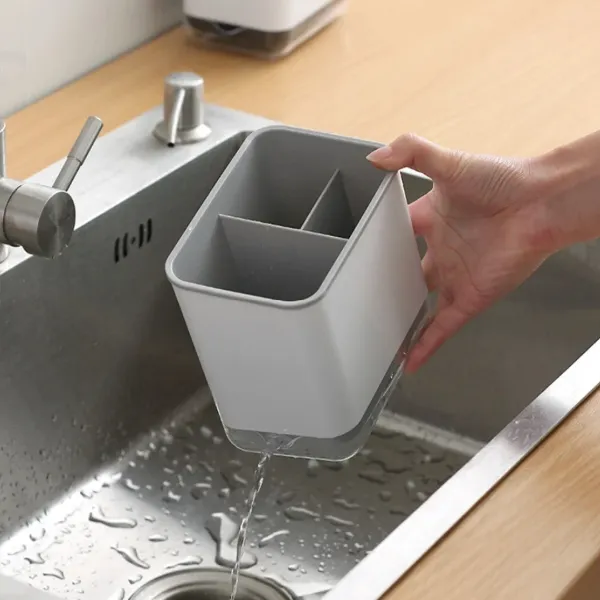 Multifunctional cutlery drain rack