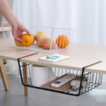 Metal cabinet shelf rack