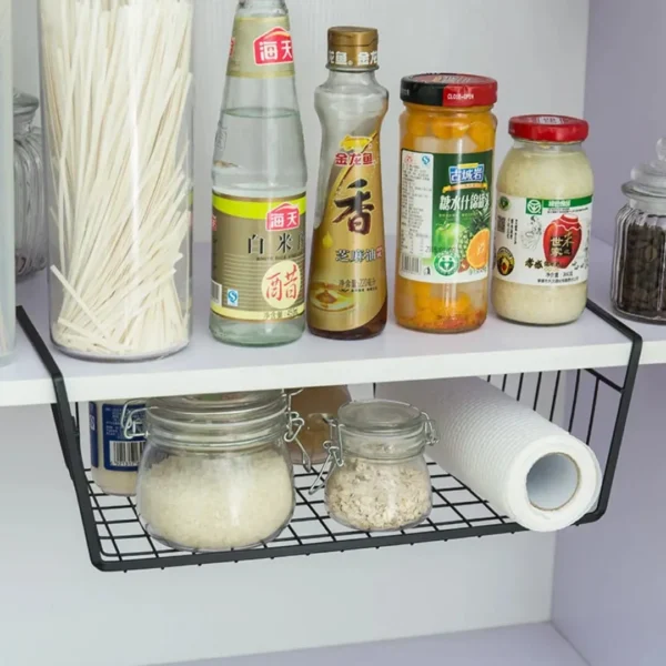 Kitchen under shelf basket