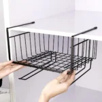 Closet wire rack organizer