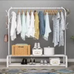 Sturdy clothes rack for shoes and boxes