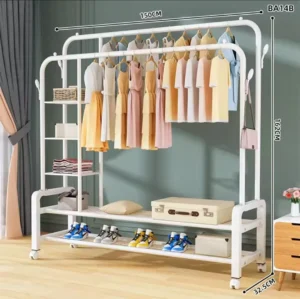 mobile cloth rail