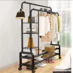 coat rack with shelves