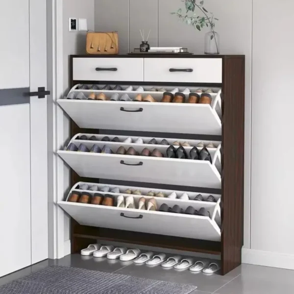 Shoe rack for 30-36 pairs