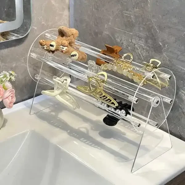 Rotating acrylic organizer