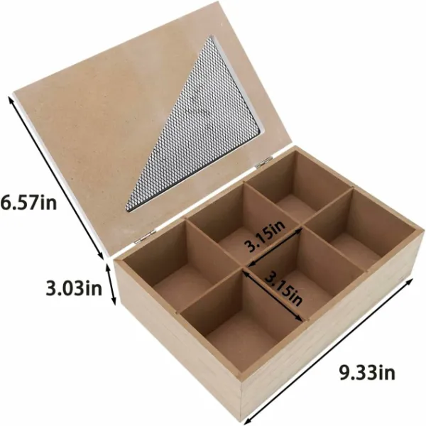 Tea storage box for home and office