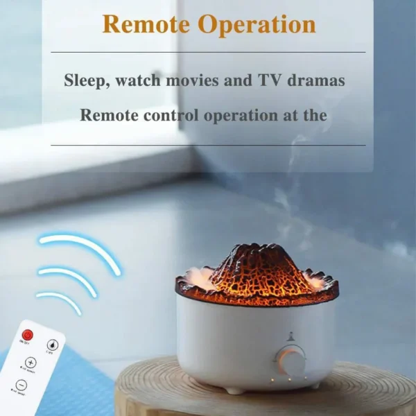 Remote control humidifier diffuser