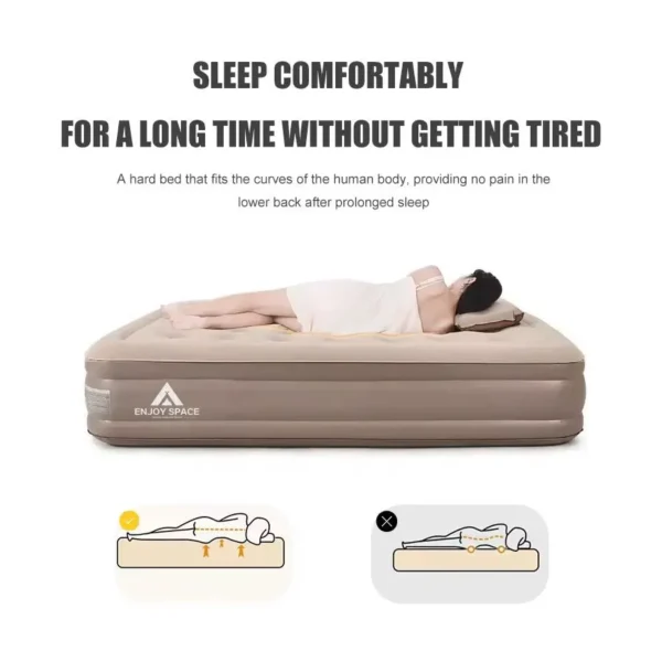 Comfortable guest air mattress