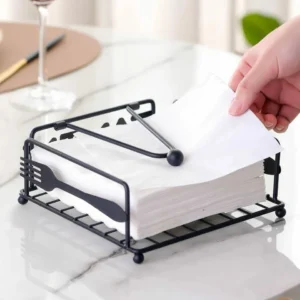 Cuisine Metal Napkin Holder