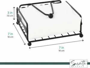 Cuisine Metal Napkin Holder