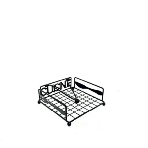 Cuisine Metal Napkin Holder