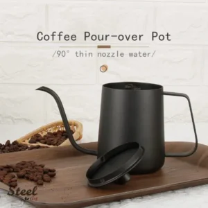 Precise pouring kettle for coffee and tea