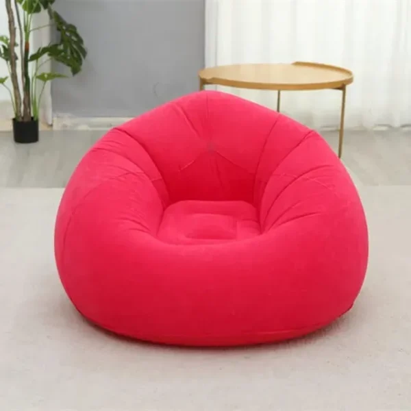 Easy-to-inflate bean bag