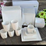 24pc Square Dinner Set