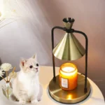 Flameless wax melting lamp