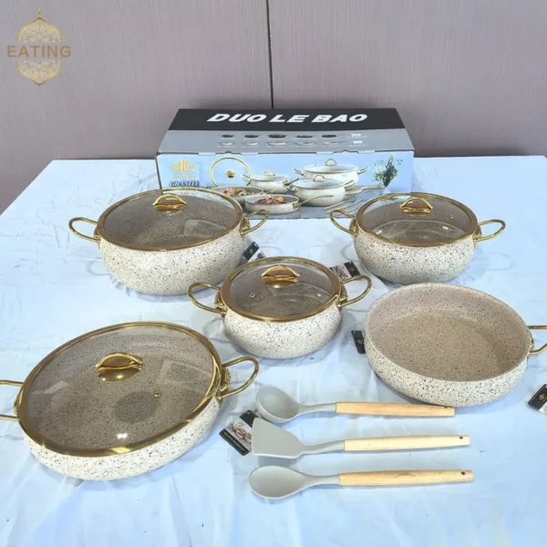 Granite pots and pans