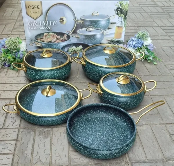 Granite cookware set