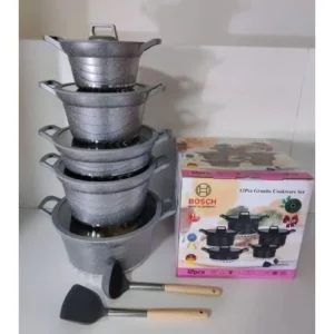 12 Piece Bosch Cookware Set