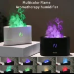 LED fire humidifier with color changing lights