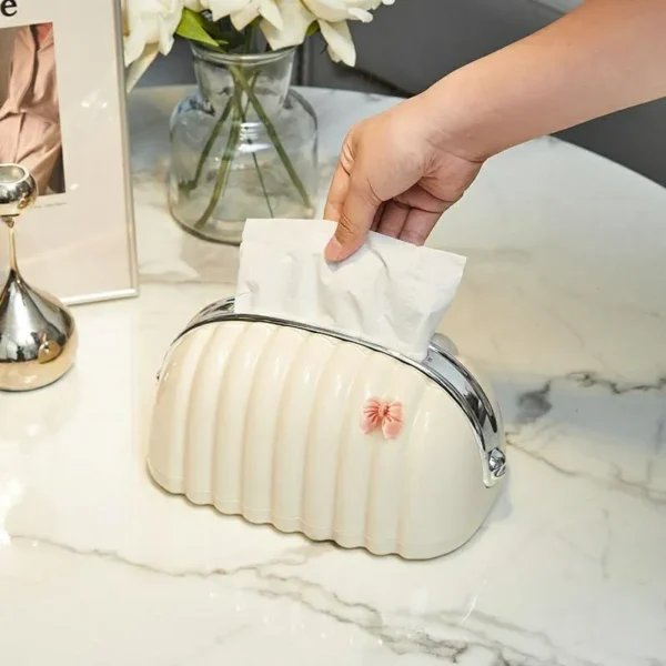 Modern decorative tissue box