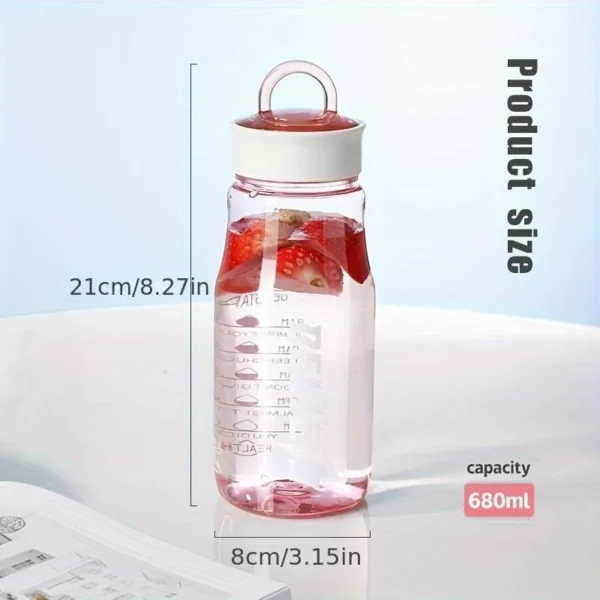 Leak-proof sports water bottle