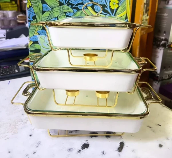 Food warmer with lid