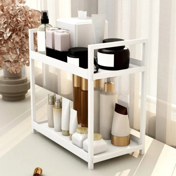 Metal storage rack