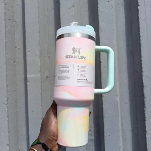 Marble print cup