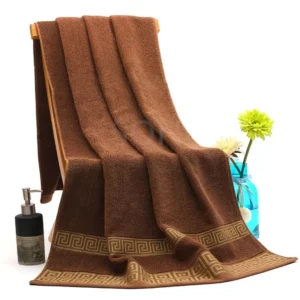 High absorbent bath towel set
