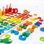 Montessori educational wooden toy