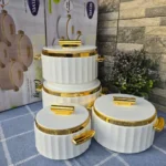 Insulated food warmer set