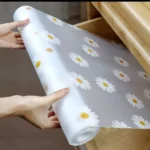 Decorative cabinet liner