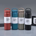 Double wall stainless steel flask