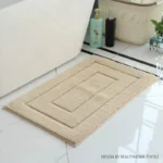 Quick-dry absorbent floor mat