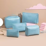 Travel cosmetic bag set