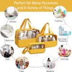 Travel toiletry organizer