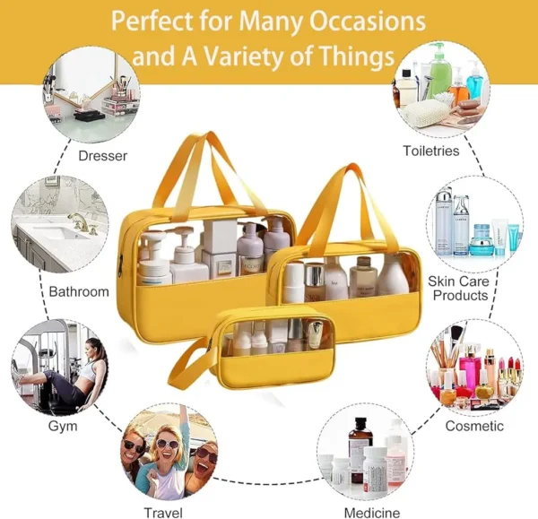 Travel toiletry organizer