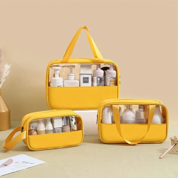 Waterproof toiletry makeup bag